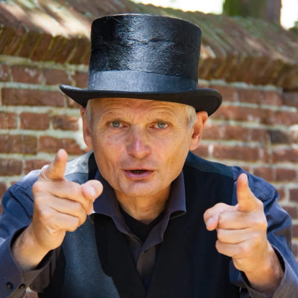 StoryTrail stadswandeling Baarn verhalenverteller Johannes 007 Product